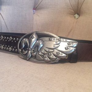 Miss Me Leather Belt